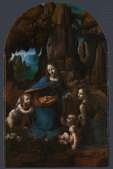 Leonardo  Da Vinci The Virgin of the Rocks china oil painting image